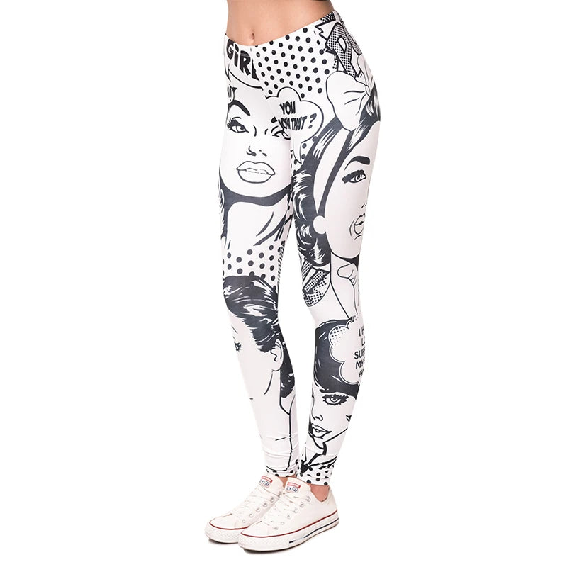 High-Waisted Stretch Yoga Leggings