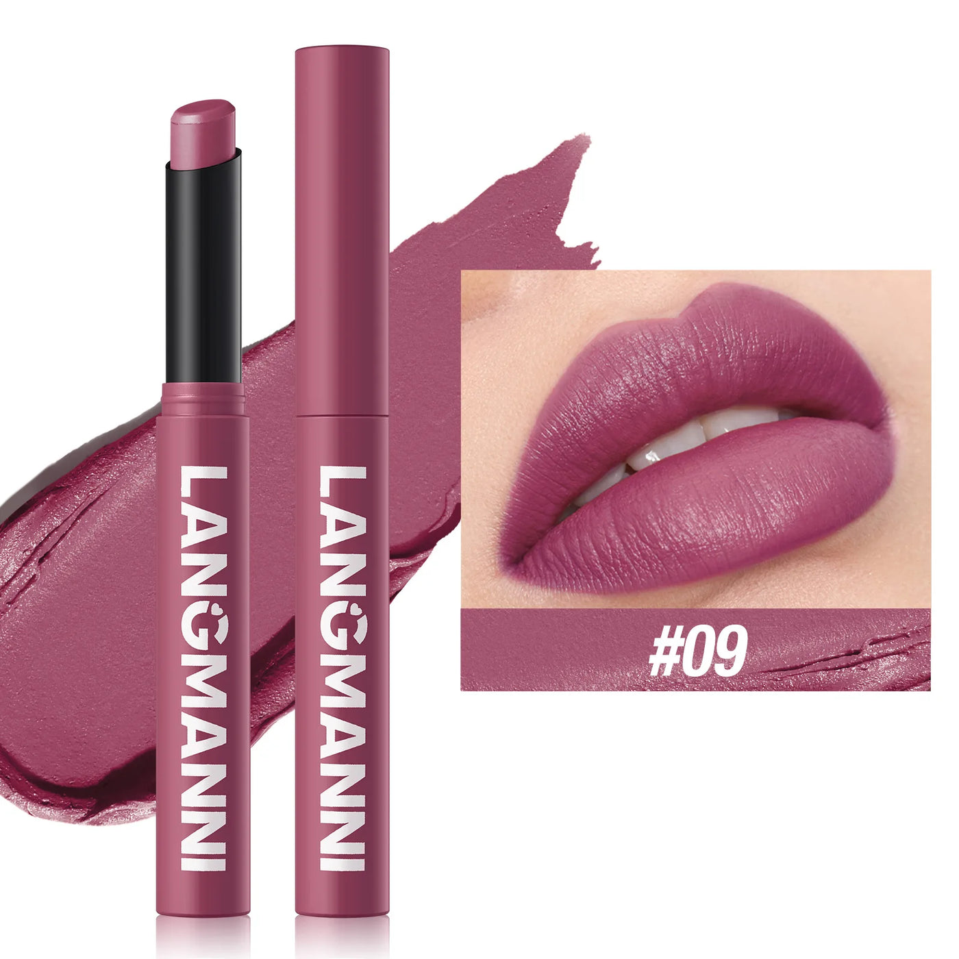 Velvet Matte Lip Gloss - Moisturizing Waterproof Color