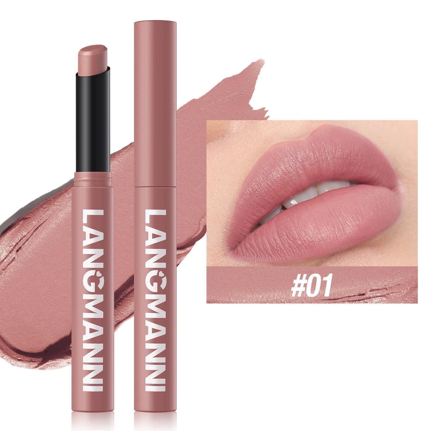 Velvet Matte Lip Gloss - Moisturizing Waterproof Color