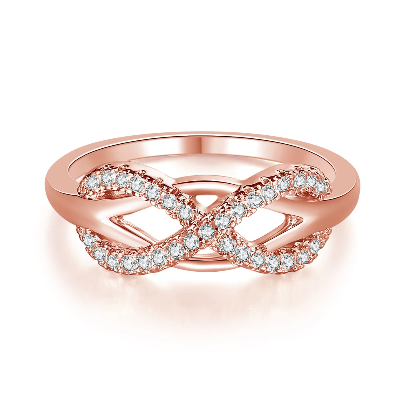 Luxury Engagement Ring - Two-Tone Bridal Jewelry