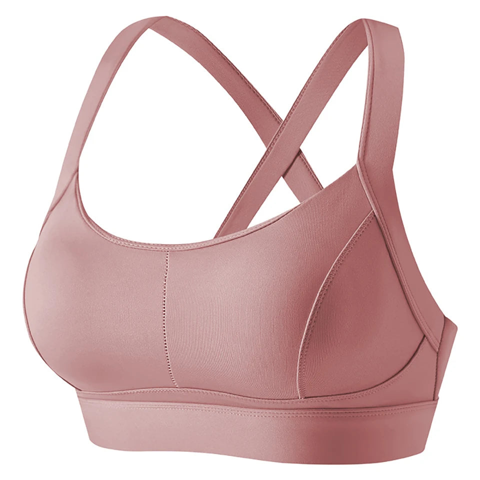 Cross-Back Performance Sports Bra