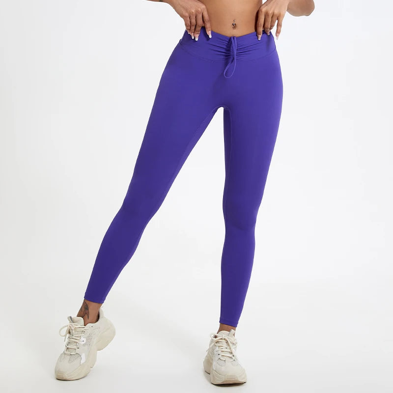High-Waisted Stretch Yoga Leggings
