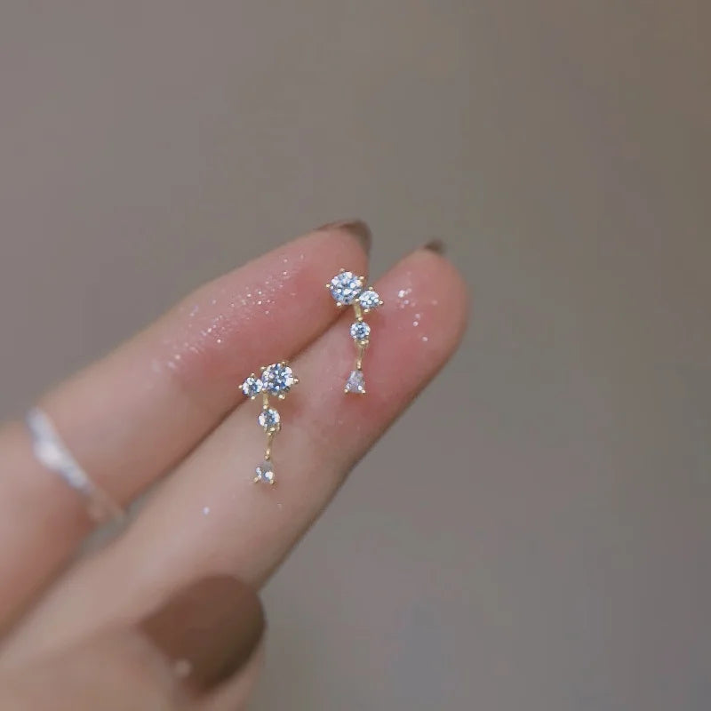 925 Silver Stud Earrings - Elegant Jewelry