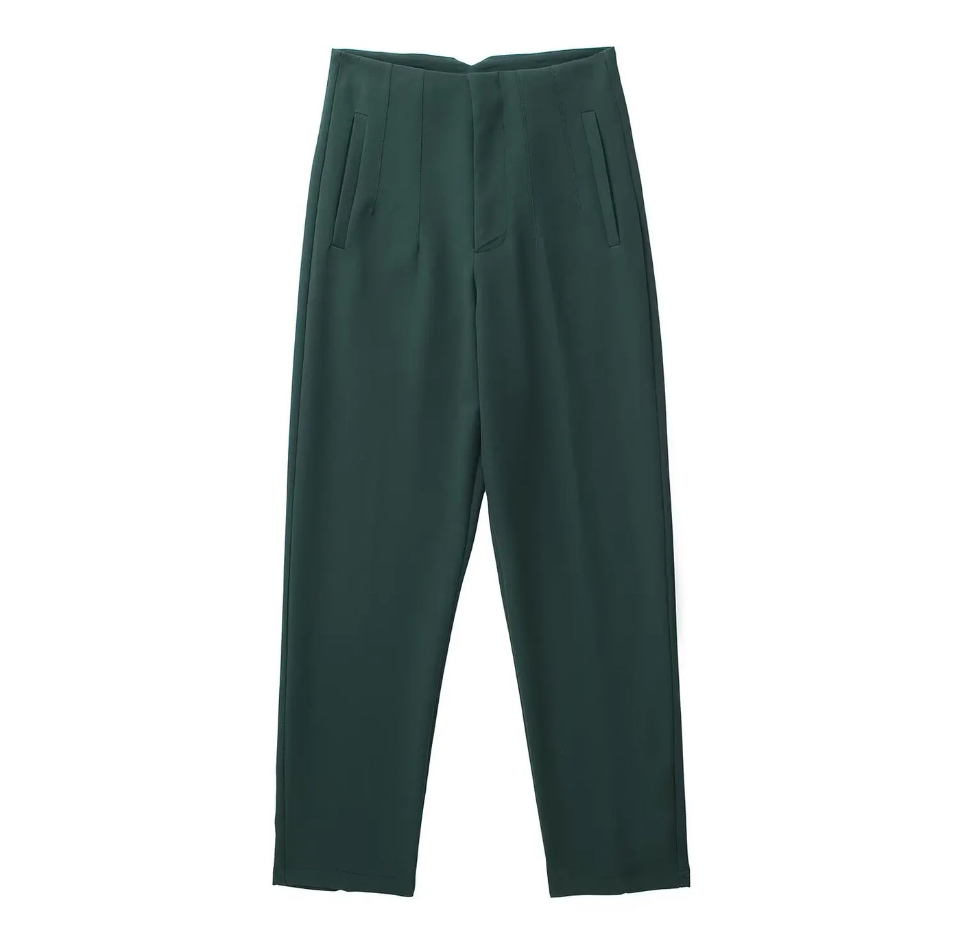 Slim High-Waist Pencil Pants - Chic Office Trousers