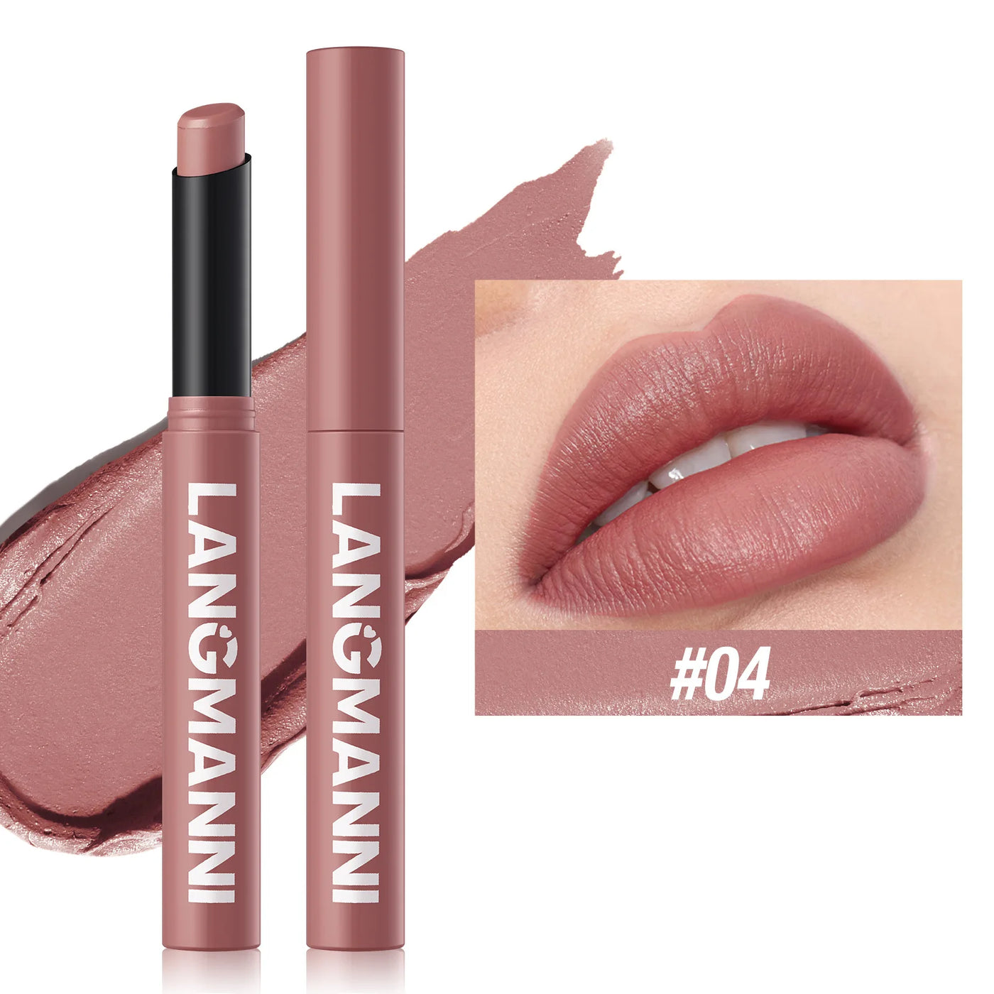 Velvet Matte Lip Gloss - Moisturizing Waterproof Color