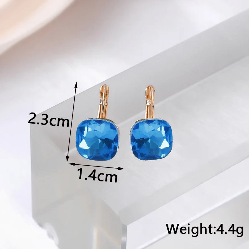 Geometric Dangle Earrings