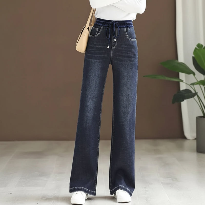 High-Waist Wide-Leg Jeans - Everyday Denim
