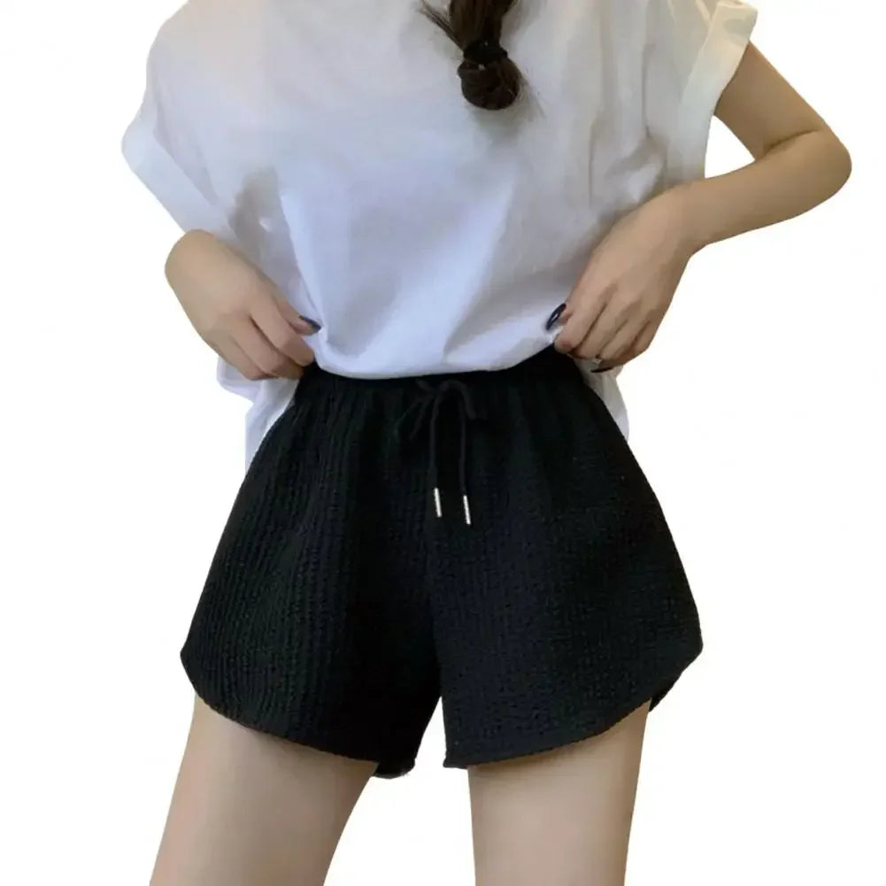 Premium Drawstring Sport Shorts - Wide Leg Running Style