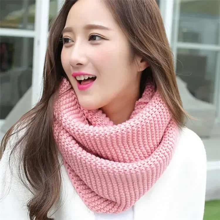Premium Knitted Winter Scarf - Soft Warm Statement Wrap