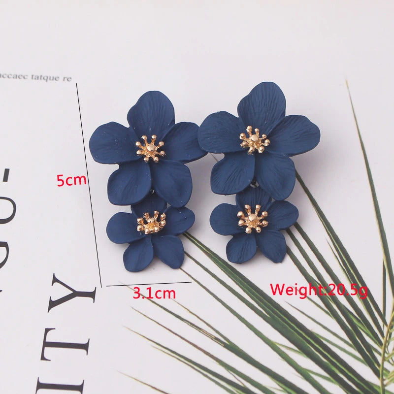 Geometric Dangle Earrings