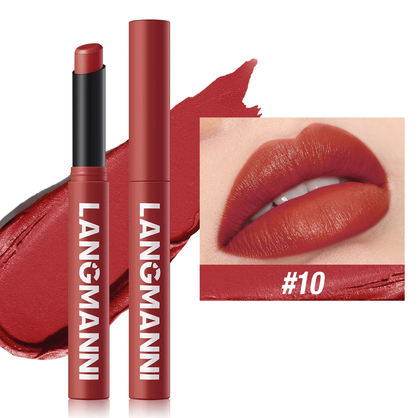 Velvet Matte Lip Gloss - Moisturizing Waterproof Color