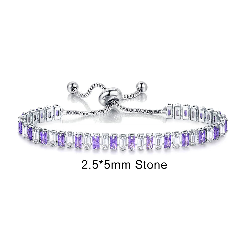 Colorful Tennis Bracelet