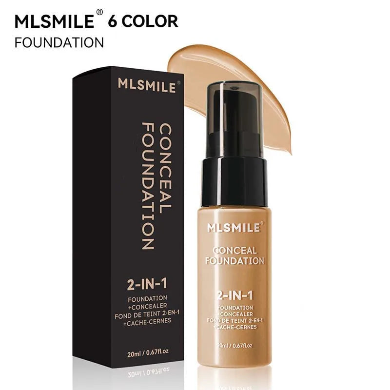 Liquid Foundation - Waterproof Full-Coverage Concealer