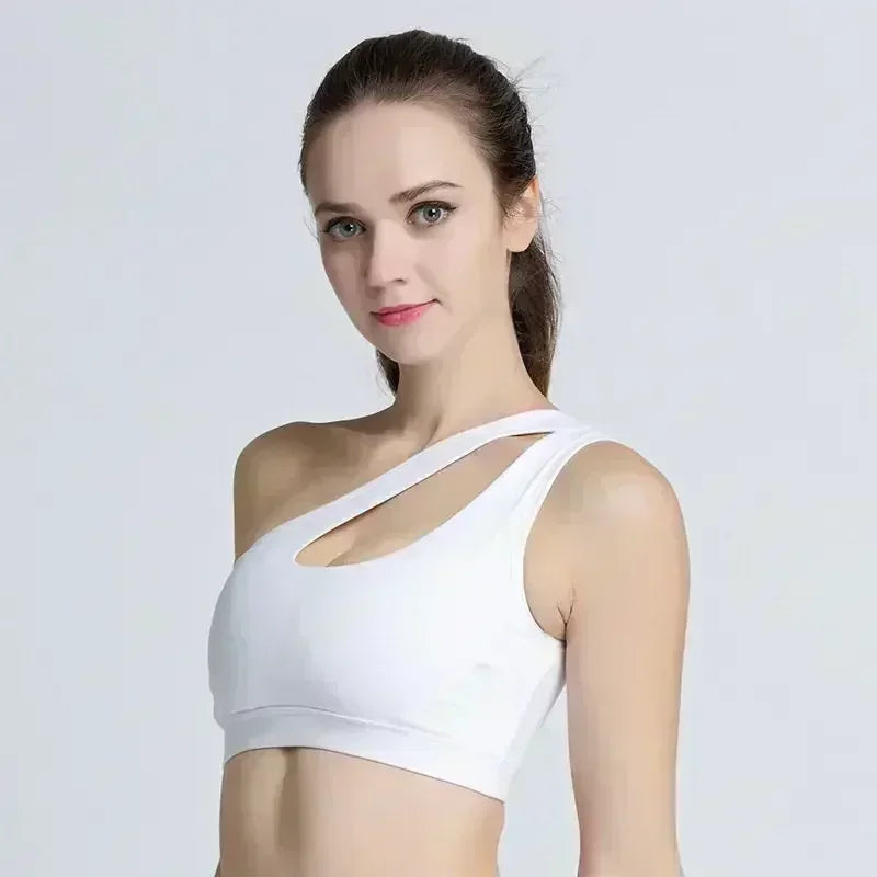 One-Shoulder Performance Sports Bra