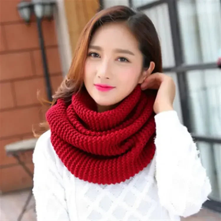 Premium Knitted Winter Scarf - Soft Warm Statement Wrap