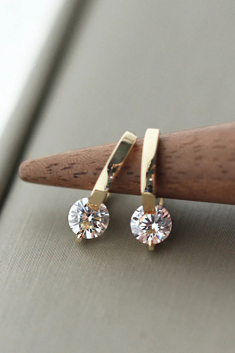 925 Silver Stud Earrings - Elegant Jewelry