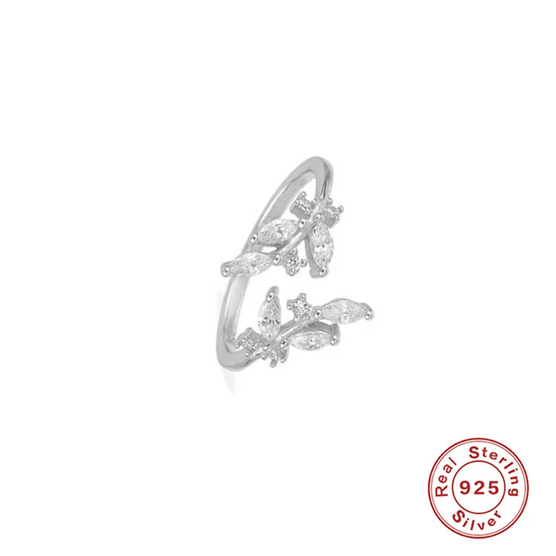 Premium Snake Adjustable Ring - 925 Sterling Silver
