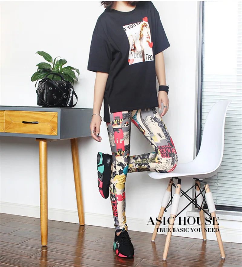 High-Waist Stretch Leggings - Sculpting Everyday Comfort