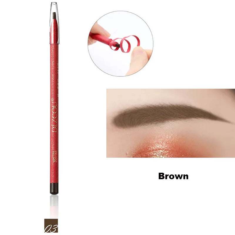 Waterproof Eyebrow Pencil - Long-Lasting Natural Brow Definition