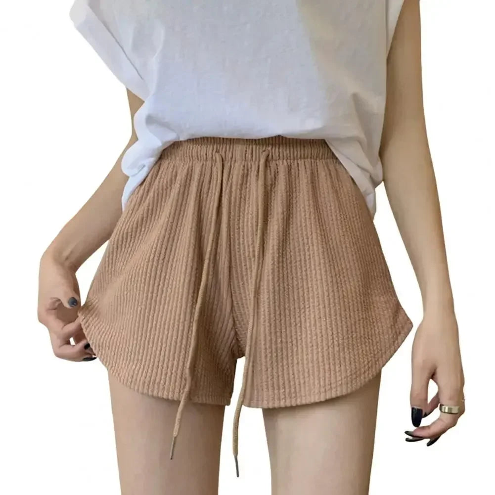 Premium Drawstring Sport Shorts - Wide Leg Running Style