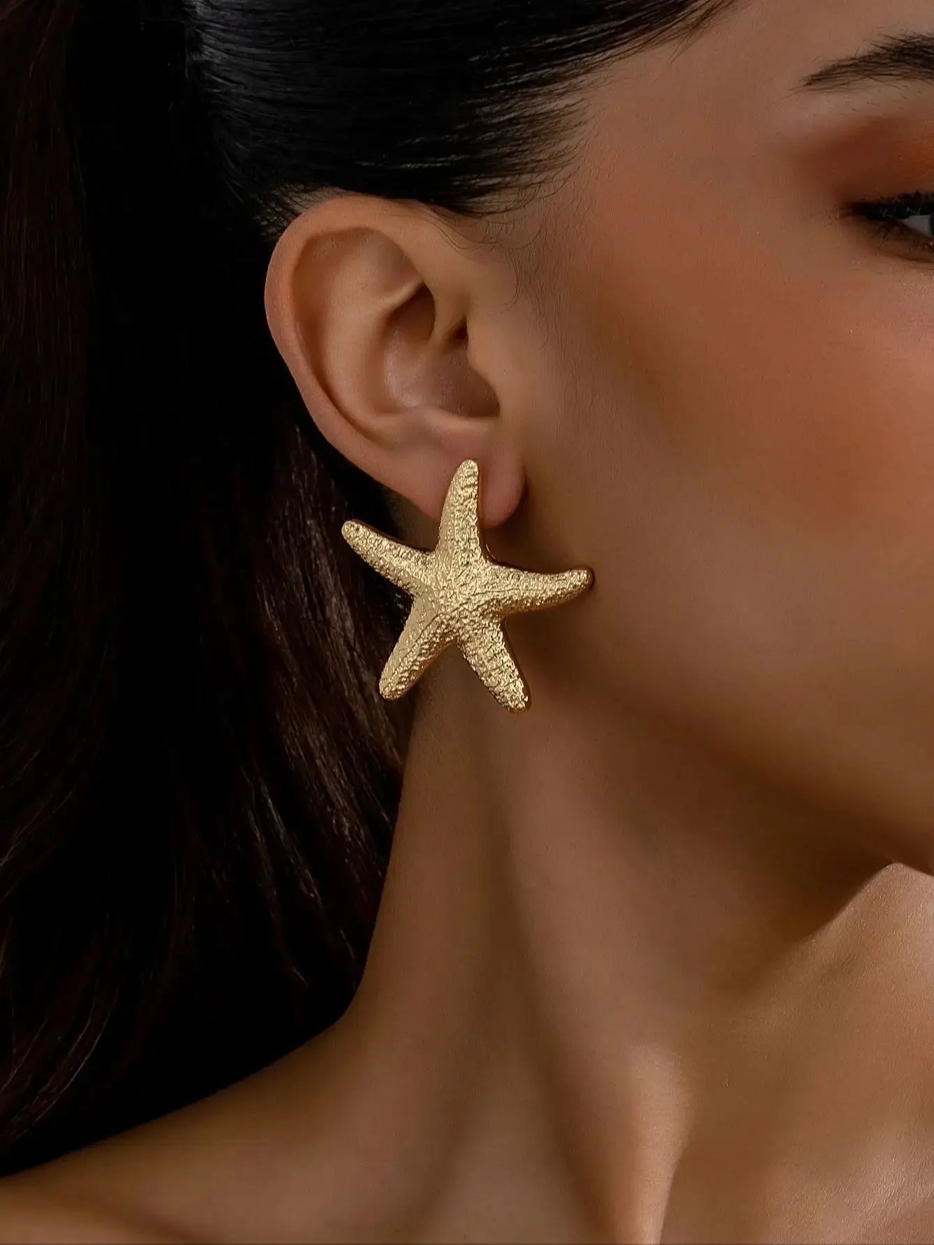 Starfish Stud Earrings - Elegant Jewelry