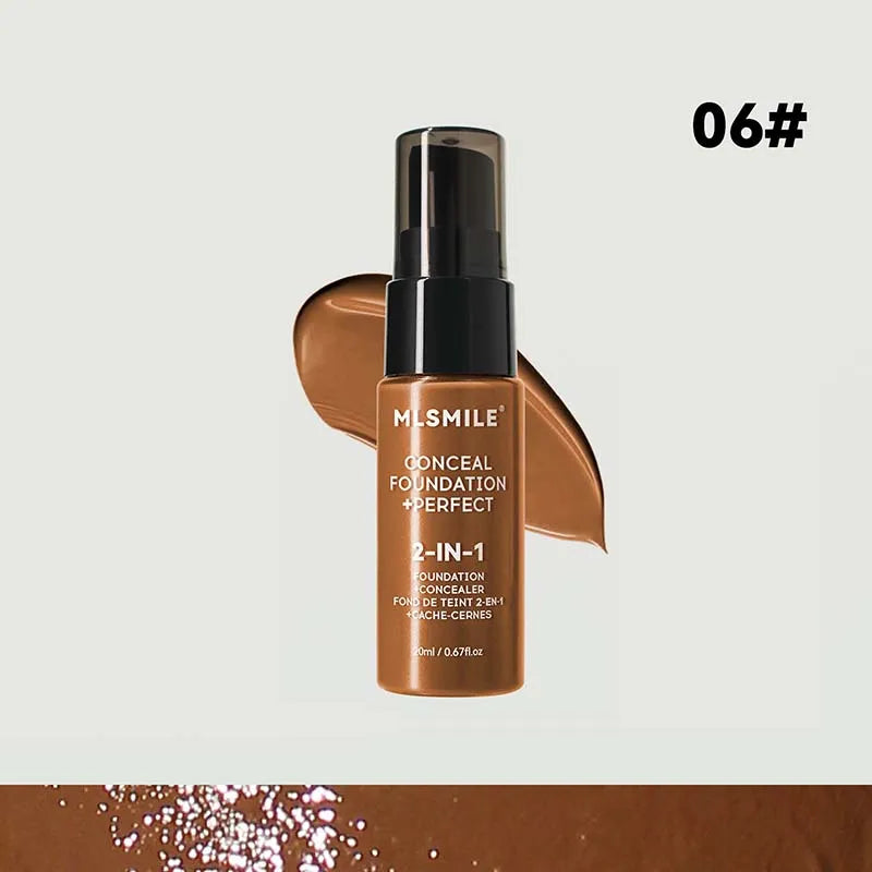 Liquid Foundation - Waterproof Full-Coverage Concealer