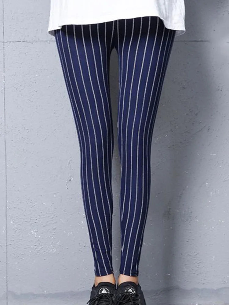 Printed Fashion Leggings - Stretch Everyday Comfort Fit