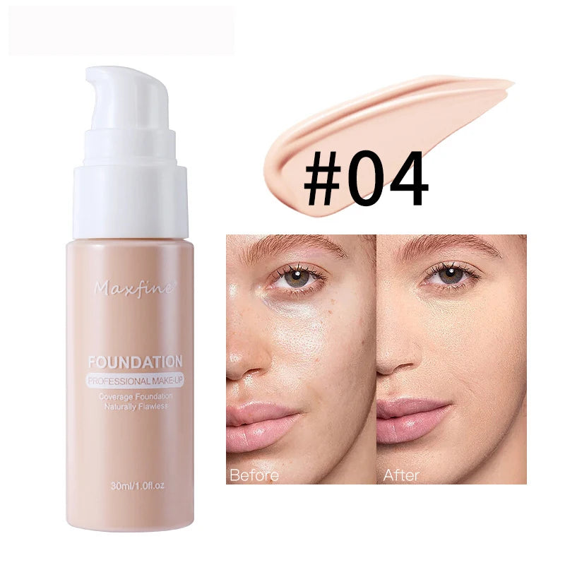 Liquid Foundation - Waterproof Full-Coverage Concealer