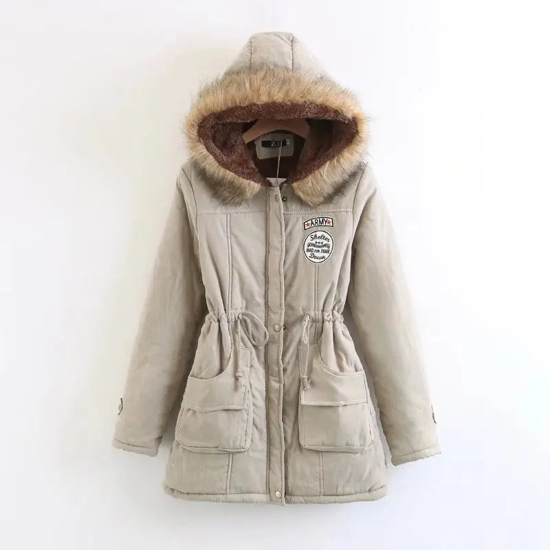 Premium Hooded Winter Parka - Warm Cotton-Padded Coat