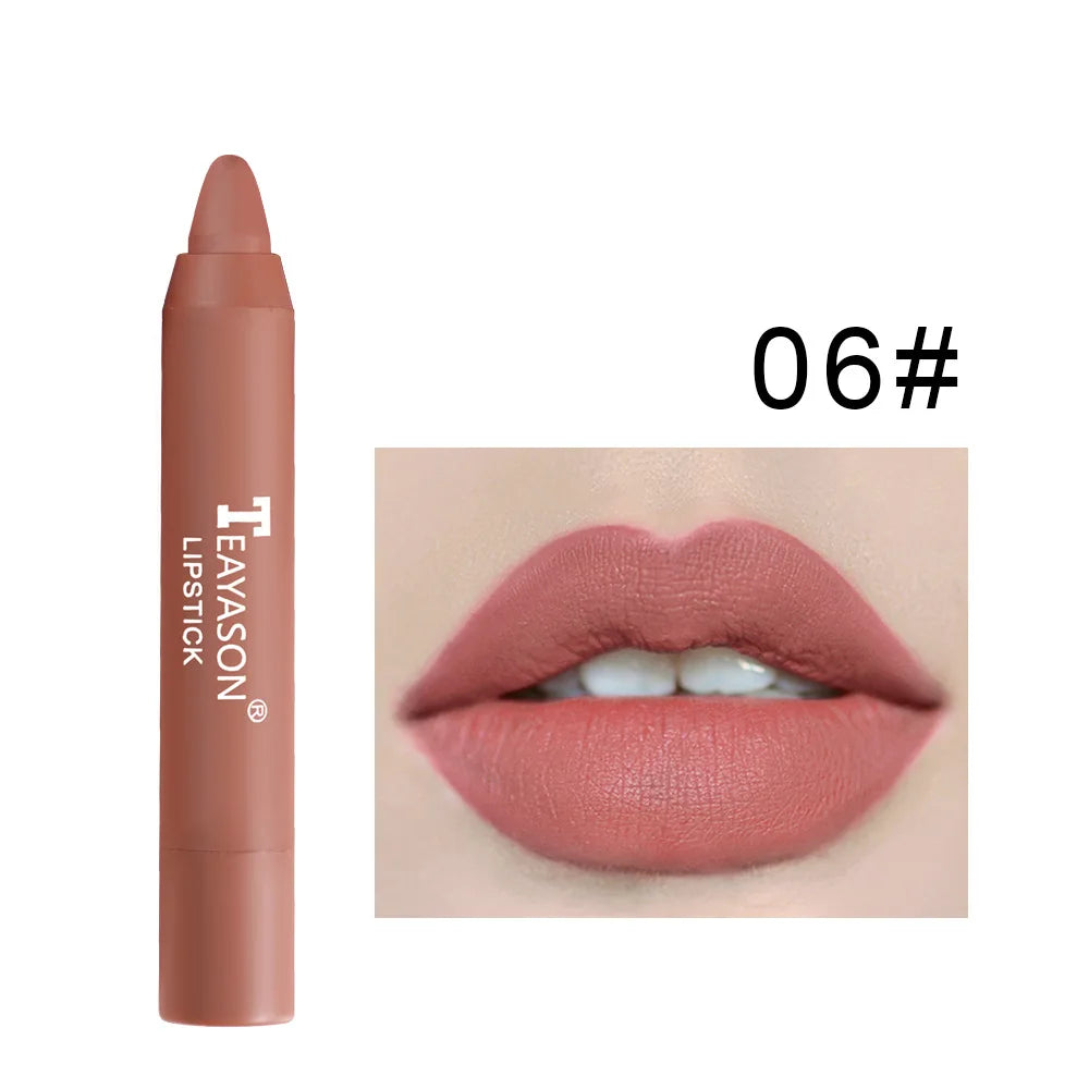 Velvet Matte Lipstick - Long-Lasting Waterproof Color