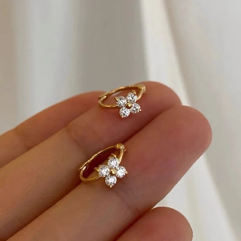 925 Silver Stud Earrings - Elegant Jewelry