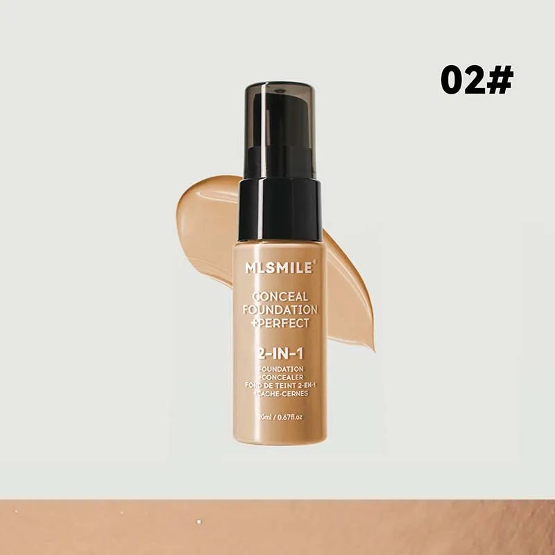 Liquid Foundation - Waterproof Full-Coverage Concealer