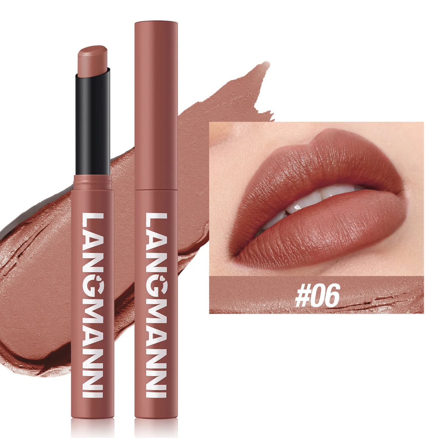 Velvet Matte Lip Gloss - Moisturizing Waterproof Color
