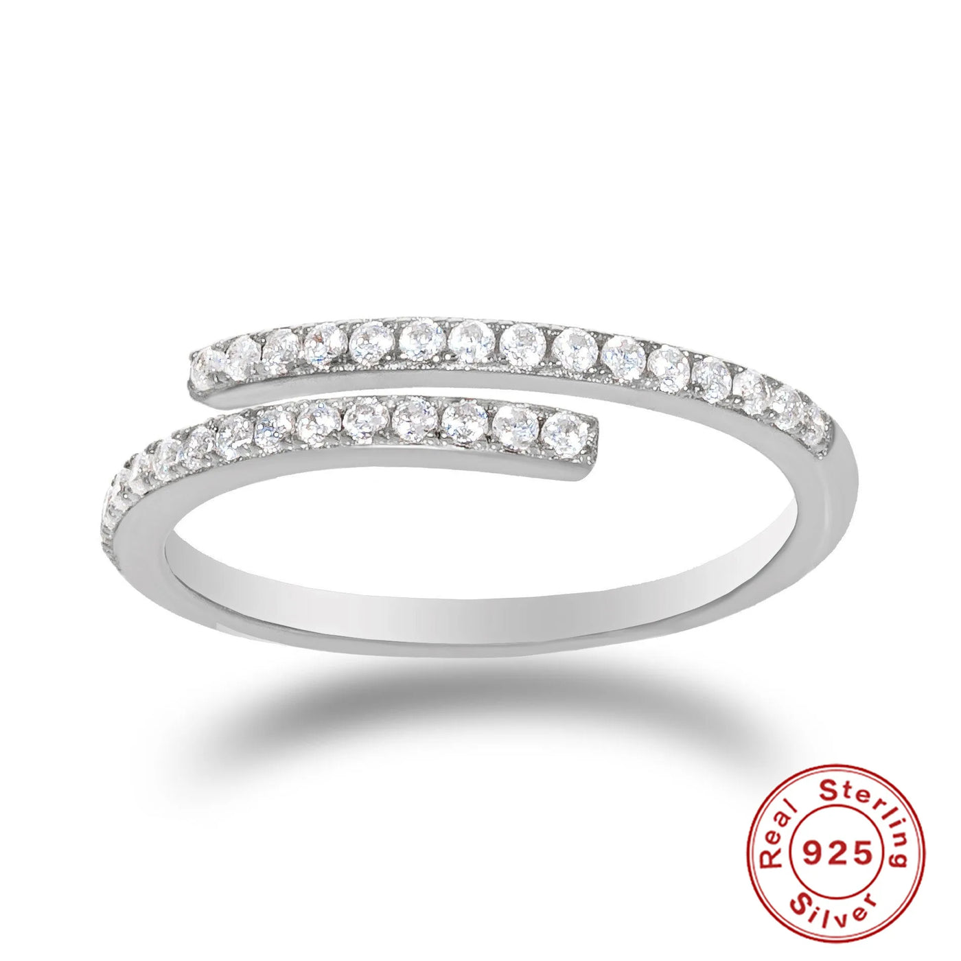 Premium Snake Adjustable Ring - 925 Sterling Silver