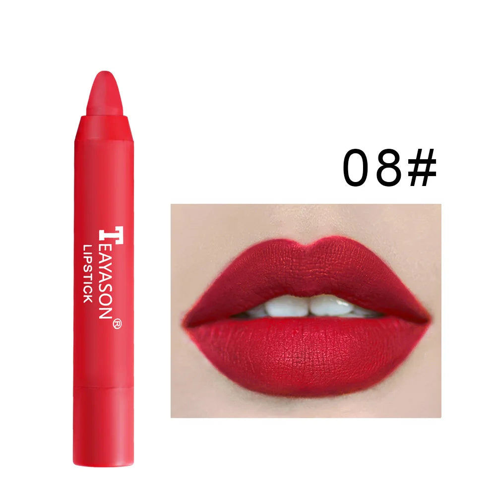 Velvet Matte Lipstick - Long-Lasting Waterproof Color