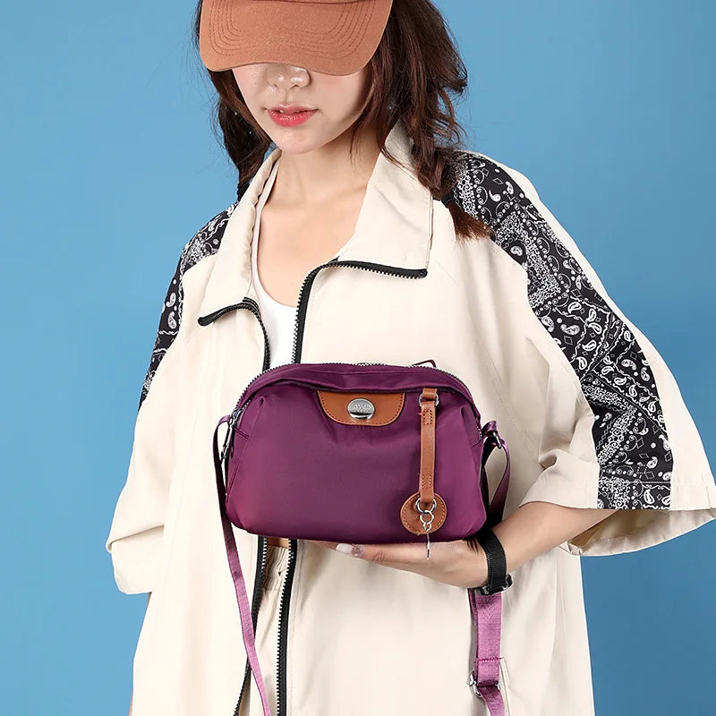 Waterproof Nylon Crossbody Bag