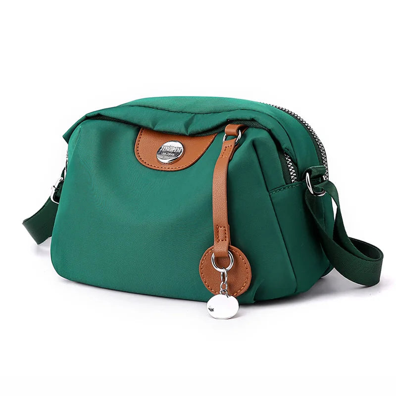 Waterproof Nylon Crossbody Bag