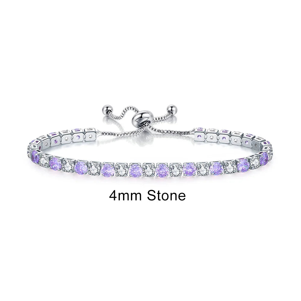 Colorful Tennis Bracelet