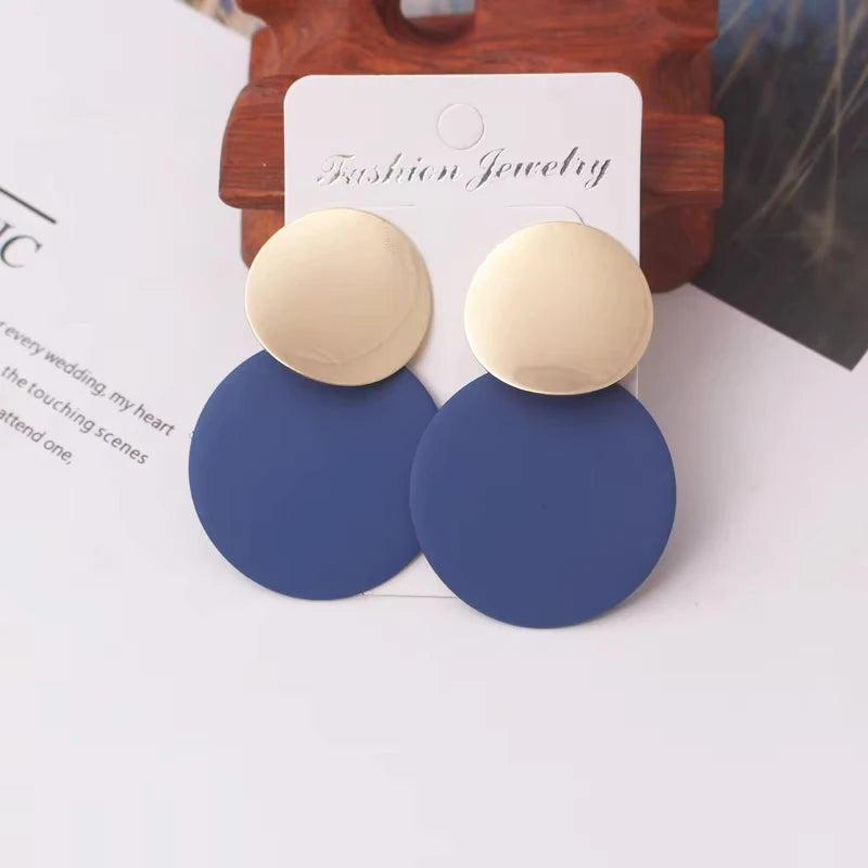 Geometric Dangle Earrings