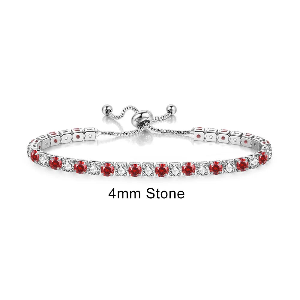 Colorful Tennis Bracelet