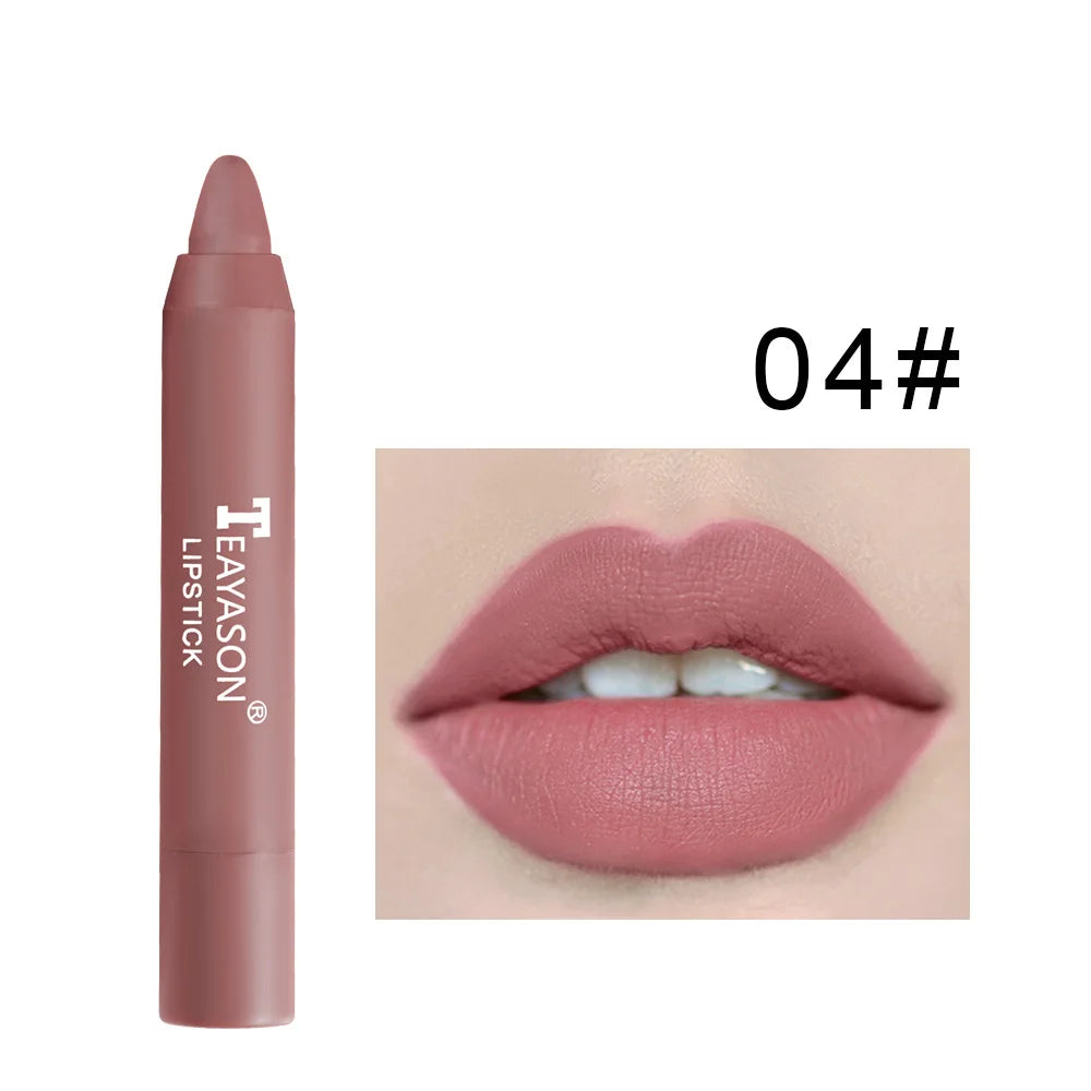 Velvet Matte Lipstick - Long-Lasting Waterproof Color