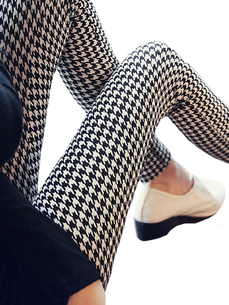 Printed Fashion Leggings - Stretch Everyday Comfort Fit
