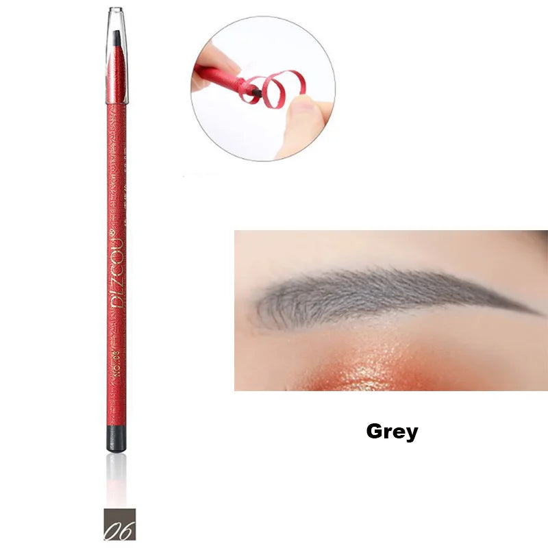Waterproof Eyebrow Pencil - Long-Lasting Natural Brow Definition
