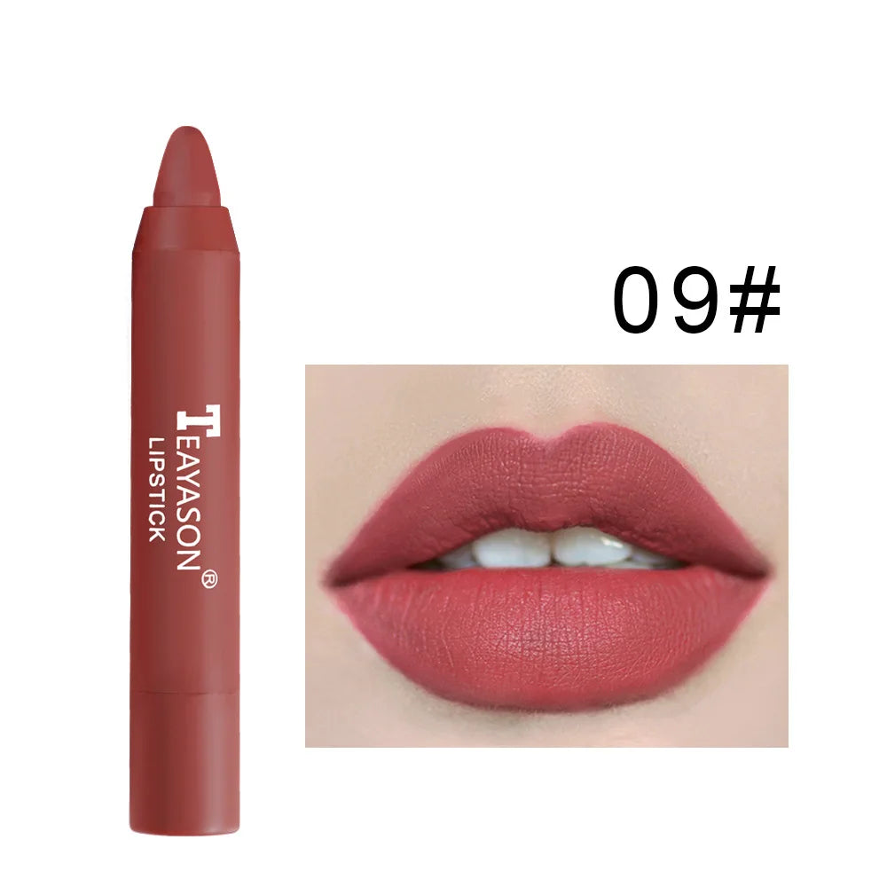 Velvet Matte Lipstick - Long-Lasting Waterproof Color