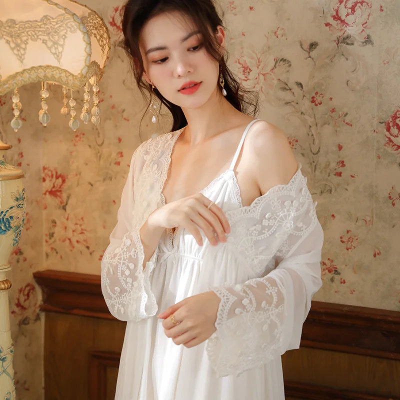Satin Pajama Set - Soft Floral Two-Piece Sleepwear