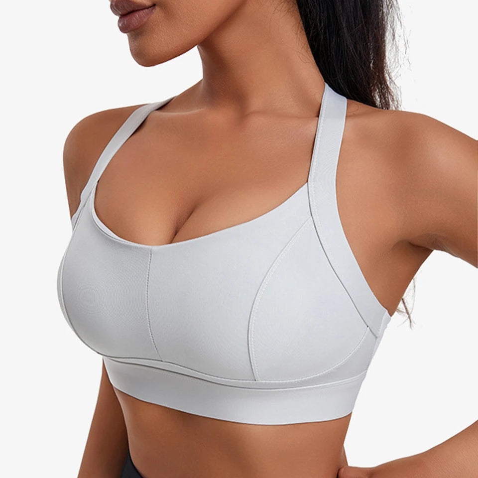 Cross-Back Performance Sports Bra