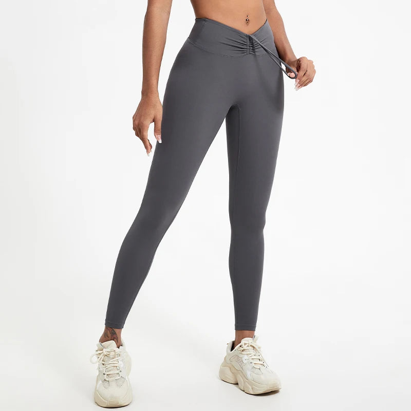 High-Waisted Stretch Yoga Leggings