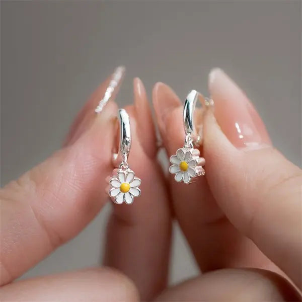 Rhinestone Stud Earrings - Statement Jewelry