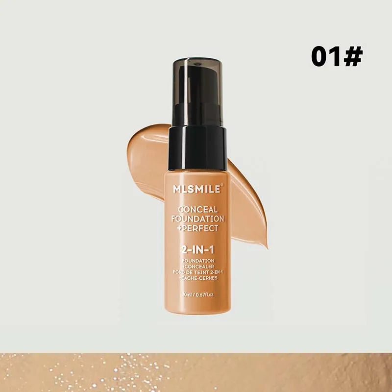 Liquid Foundation - Waterproof Full-Coverage Concealer