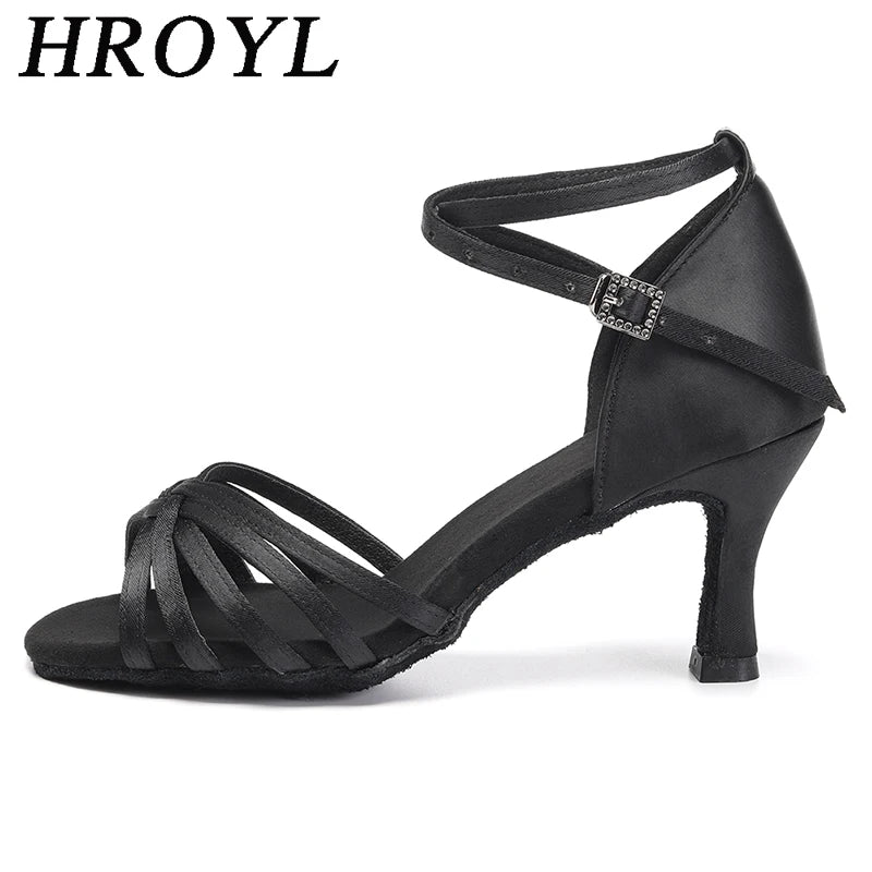 Premium Latin Dance Heels - Professional Ballroom Shoes